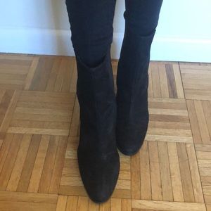 Black Suede Boots